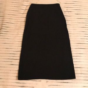A-line high waist skirt